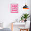 Giclée encadrée Mosaic Good Luck Babe-371303710-371303698