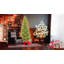 Slim Christmas Tree With Warm White Led Lights, Space-Saving Hinged Design, Easy Setup, Sturdy Metal Stand – Realistic Pencil Tree For Small Spaces-422463856