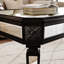 Table basse à miroir argenté-904872125
