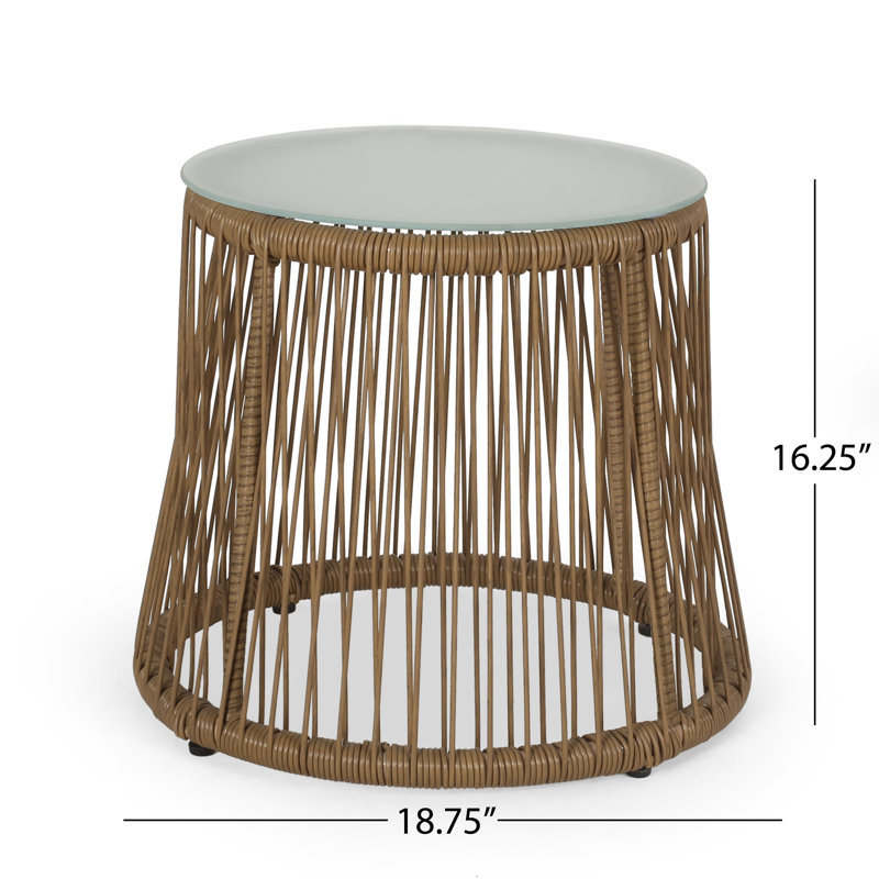 Oshin Outdoor Wicker Chat Set
