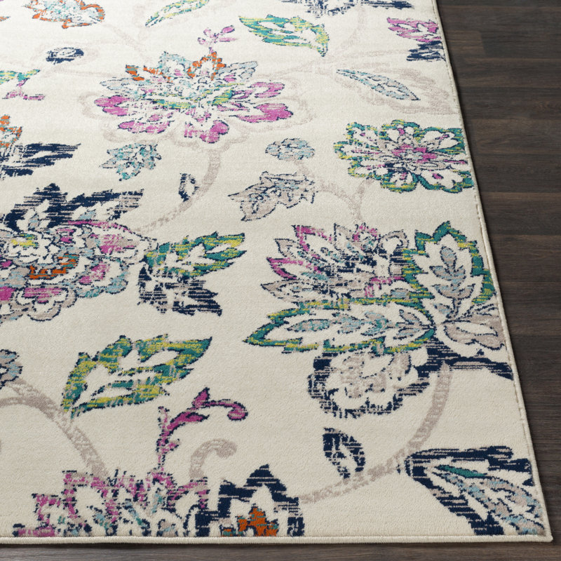 Ramsay Floral Indoor Rug, Runner 2'2" x 7'6"