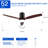51.96'' Ceiling Fan with LED Lights