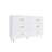 Dresser, High Gloss Chest Of Drawers-1964029070