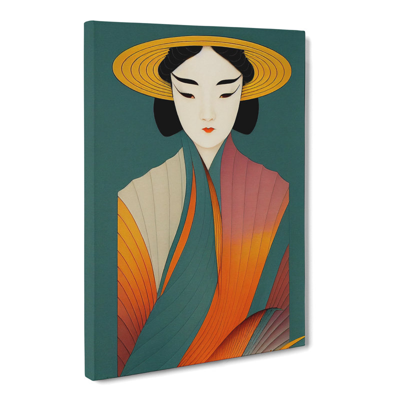 Surbhi Korean Woman - Wrapped Canvas, 76cm H x 50cm W x 3cm D