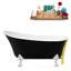 1699.3mm x 800.1mm Soaking Acrylic Bathtub-789989667-789989680