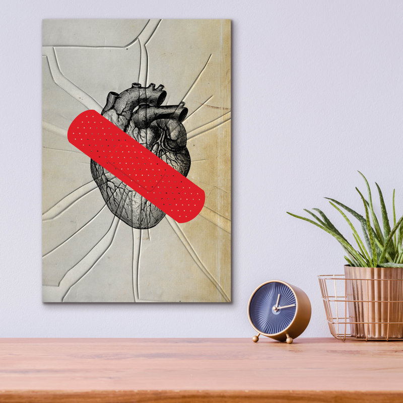 " First Aid " by Elo Marc, 16" H x 12" W x 0.13" D