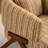 Mid Century Upholstered Arm Accent Chair with Solid Wood Legs-697083293