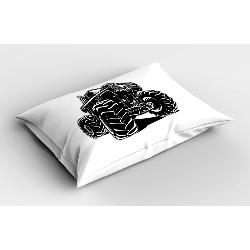 Truck Polyester Sham Set, Twin