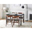 Emmory Extendable Metal Base Dining Table