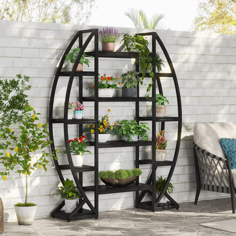 Jazlina Plant Stand, Black