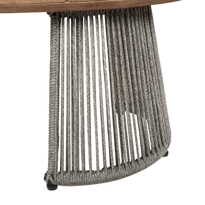 Chailey Oval Metal Outdoor Coffee Table , 47'' in. W 26'' in. D