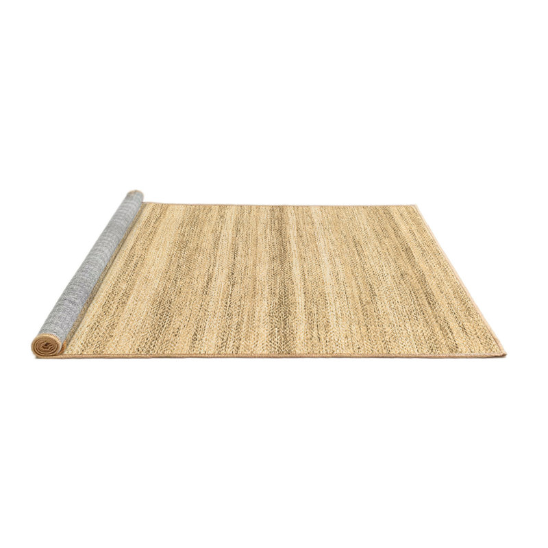 Annielaurie Washable Geometric Indoor Rug, Round 7'