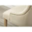 Fauteuil à oreilles en bois de tan-863324724