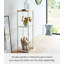Solid Wood Pedestal End Table with Storage-89062290