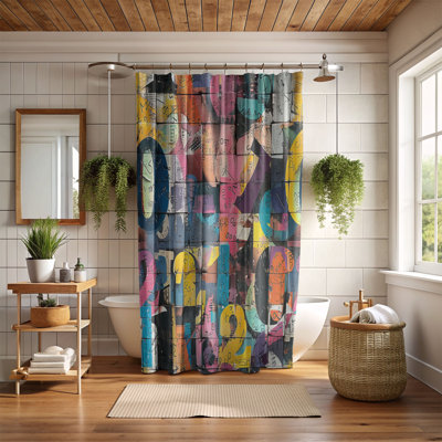 Zingy Blend - Premium Shower Curtain