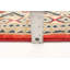 Tapis unique en laine noué à la main Gazni doré des années 2010 de 6 pi 5 po x 9 pi 8 po Qaiden