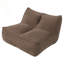 Canapé en velours côtelé Slouchy - Aucun assemblage requis-132005748