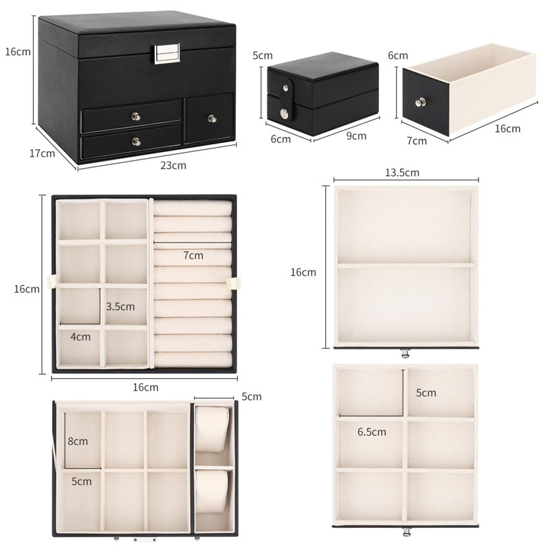 Jewellery Box +, Black