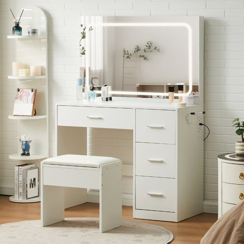 Dressing Table with Mirror