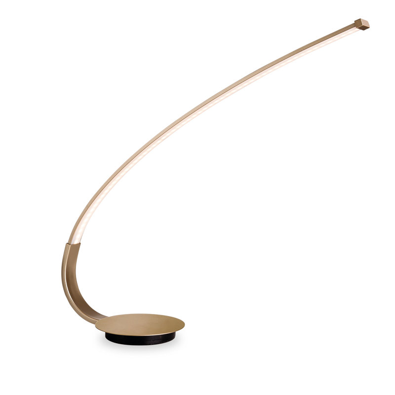 Metal Desk Lamp, Champagne Gold