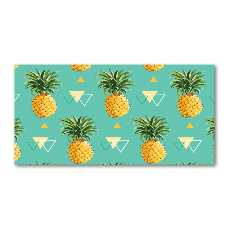 Pineapples - Wrapped Canvas Print