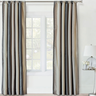 Ezra Polyester Room Darkening Curtain Single Panel
