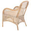 Chaise d'appoint en rotin avec coussin Milliron-504825349