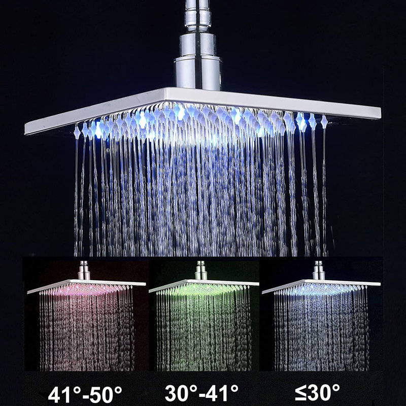 Robinet de douche seulement avec valve brute, Chrome chrome