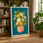Peach Vase Floral Botanical 1 Piece Wrapped Canvas Wall Art-296901848-296901854