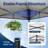 10x10ft. Portable Outdoor Pop Up Canopy with Wheel Carry Bag and Sandbags-110811639