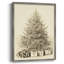 «Christmas Holiday Art CDLxxxvii», reproduction d'art encadrée - bois massif-877951459