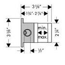 Axor Starck Rough-in Valve for Starck Shower Column