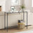 Huxley 39.4'' Glass Top Console Table-356754119-356754113