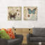 «Butterfly Garden I», ensemble de 2 impressions-32008261-32008200