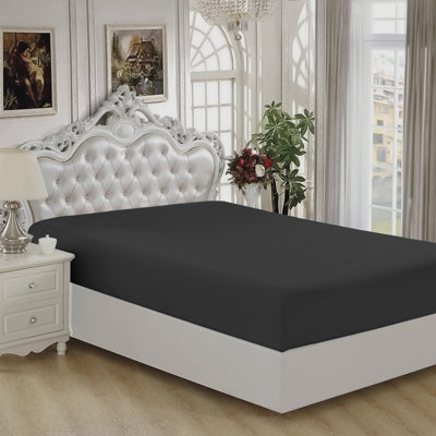 Lieselotte Extra Deep 100% Microfiber Brushed 40 cm Fitted Sheet