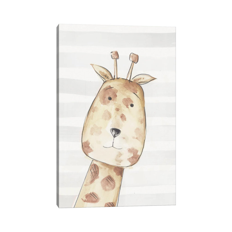 Little Giraffe I 1 Piece Wrapped Canvas Painting, 66.04 cm H x 45.72 cm W x 1.91 cm D