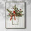 «Christmas Holiday Art», reproduction encadrée en bois massif-1785704711