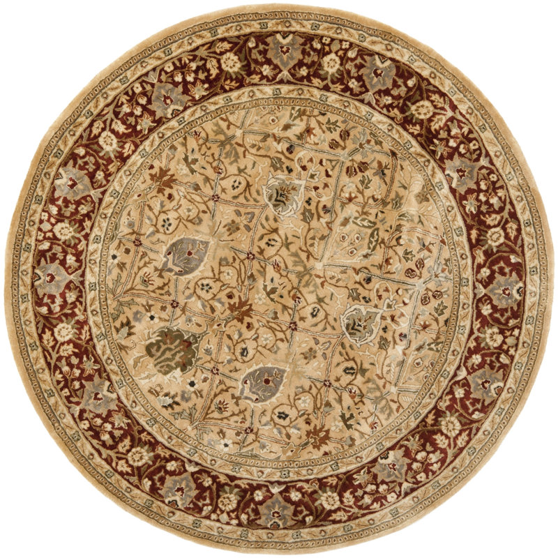 Persian Legend New Zealand Wool Oriental Rug, Round 3'6"