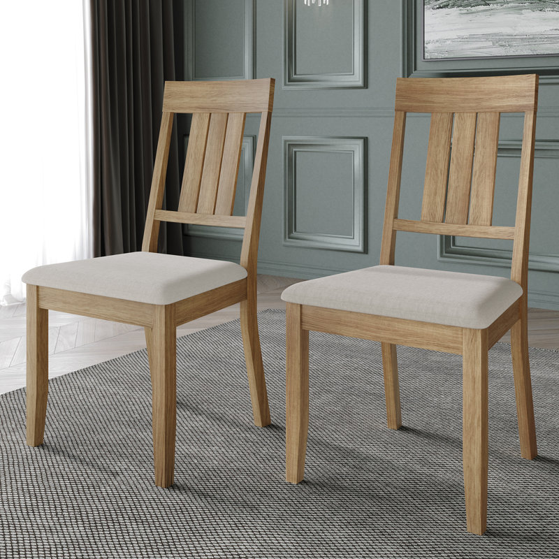 Chaise Ocossio, Chêne naturel