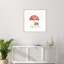 « Woodland Love Red Mushroom » de Beth Grove – Affiche encadrée en bois-1352239018