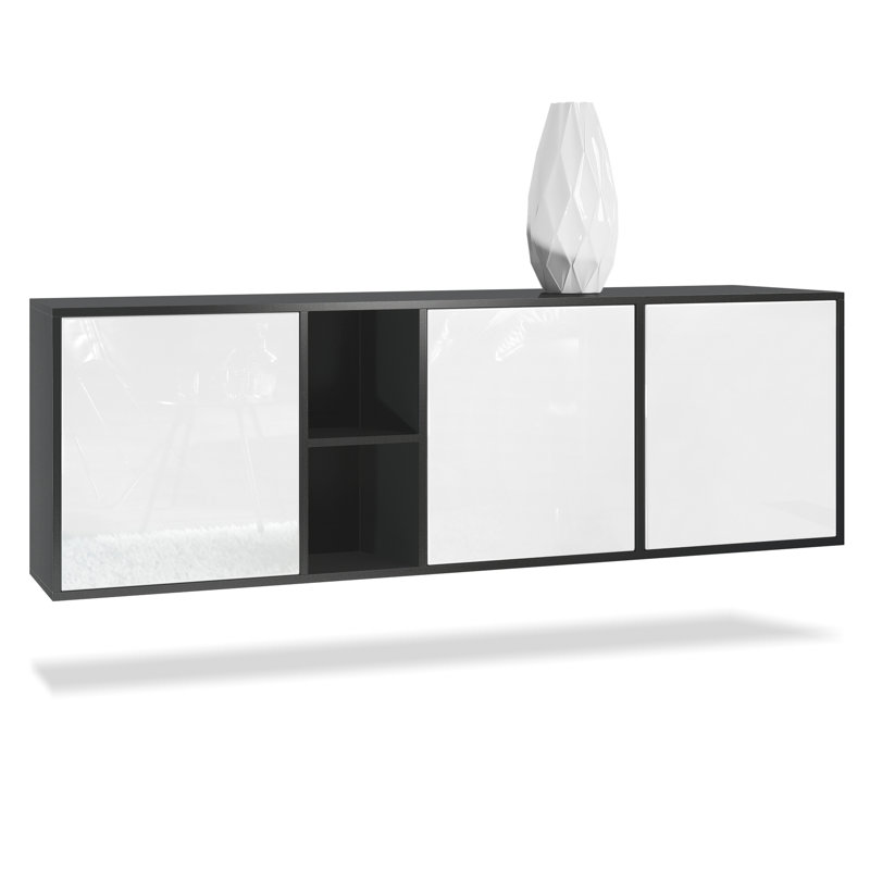Argaki 182cm Sideboard, Without LED, White