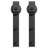 Black Double Door Barn Door Hardware Kit Standard Double-73566297