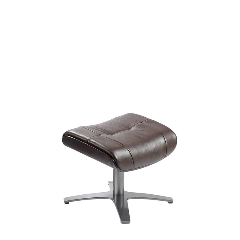39cm Wide No Pattern Footstool Ottoman