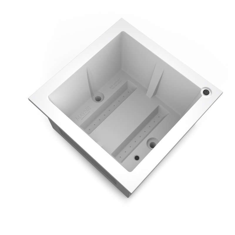 Fairfield Elevated Planter, Graphite Gray