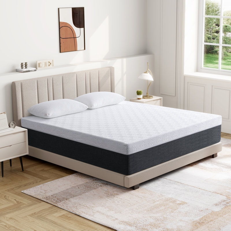 Alwyn Home Rilla 10" Medium-Firm Gel Memory Foam Mattress, Full