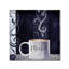 «Cafe Blue III» par Jadaya, impression sur toile tendue-20094035