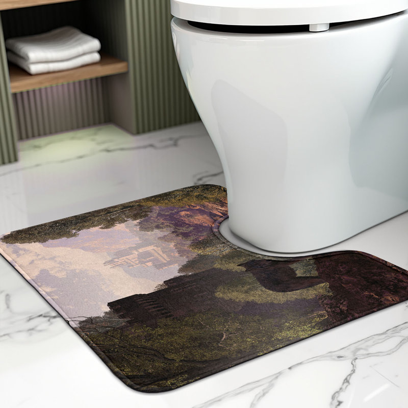 Tapis de salle de bain en U 20 po