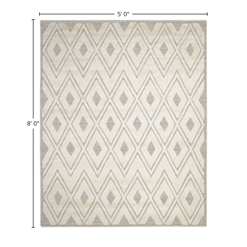Fulton Geometric Area Rug, Rectangle 5' x 8'