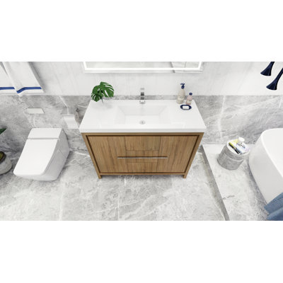 Ensemble de meuble-lavabo simple 47 po Alsadig
