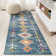 Bethlehem Tribal Love Geometric Dark Blue/Multi Rug